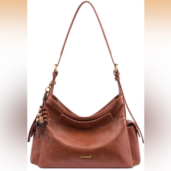 Handbags - Brown Leather Hobo Bag